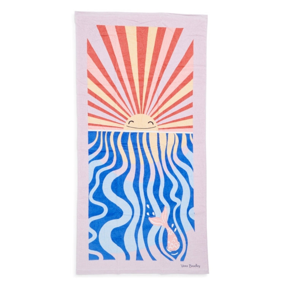 Vera Bradley Beach Towel Aloha Blooms